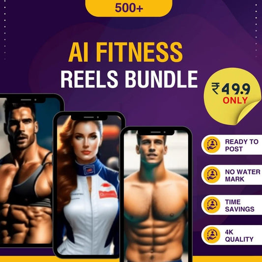 AI Fitness Reels Bundle, Fitness Reels Bundle