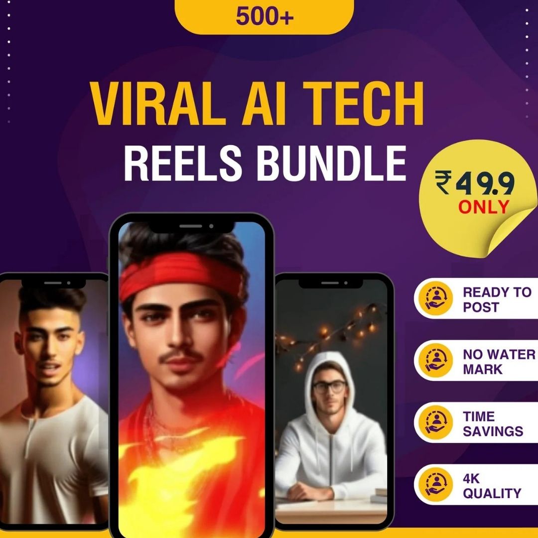 Tech Reels Bundle, Viral AI Tech Reels