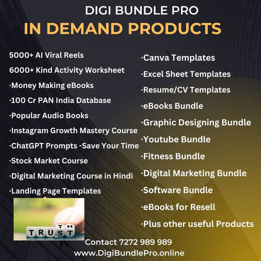 Most Useful Digital Products Bundle